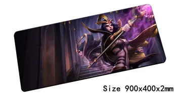 

LeBlanc mouse pad 900x400mm pad mouse lol notbook computer mousepad Deceiver gaming padmouse gamer laptop mouse mats