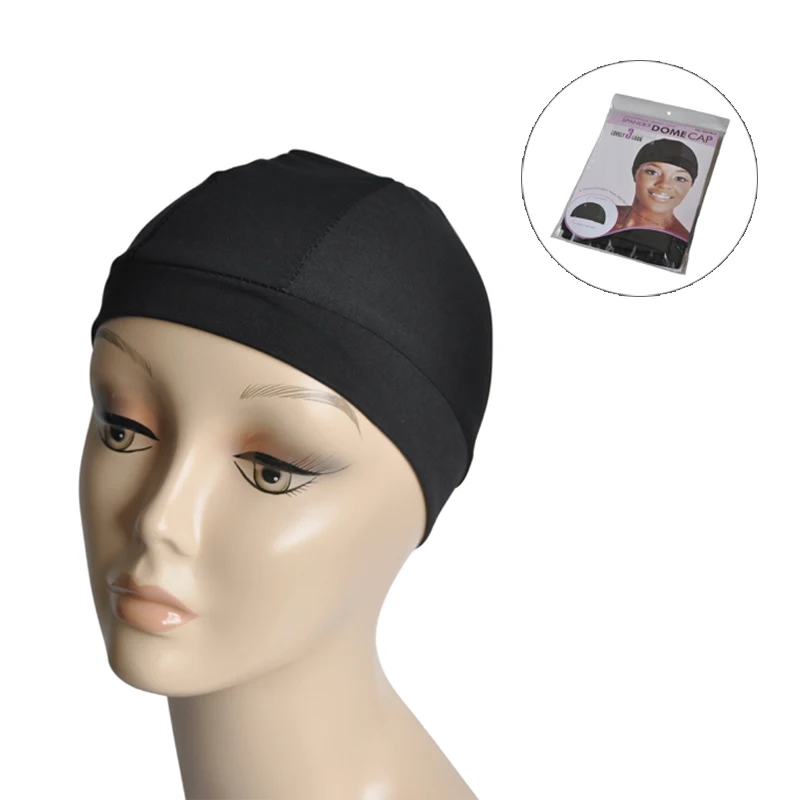 

5pcs/lot Black Spandex Dome Caps For Making Wig Snood Nylon Strech Caps High&Tight Band Full Size For The Perfect Fit Wig Cap