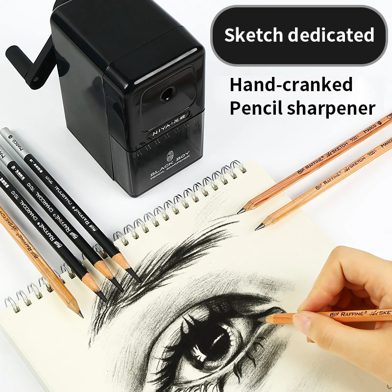 

BGLN 1Piece Sketch Pencil Sharpener Mechnical Sketching Painting Pencil Sharpener For Drawing For School Student Stationery