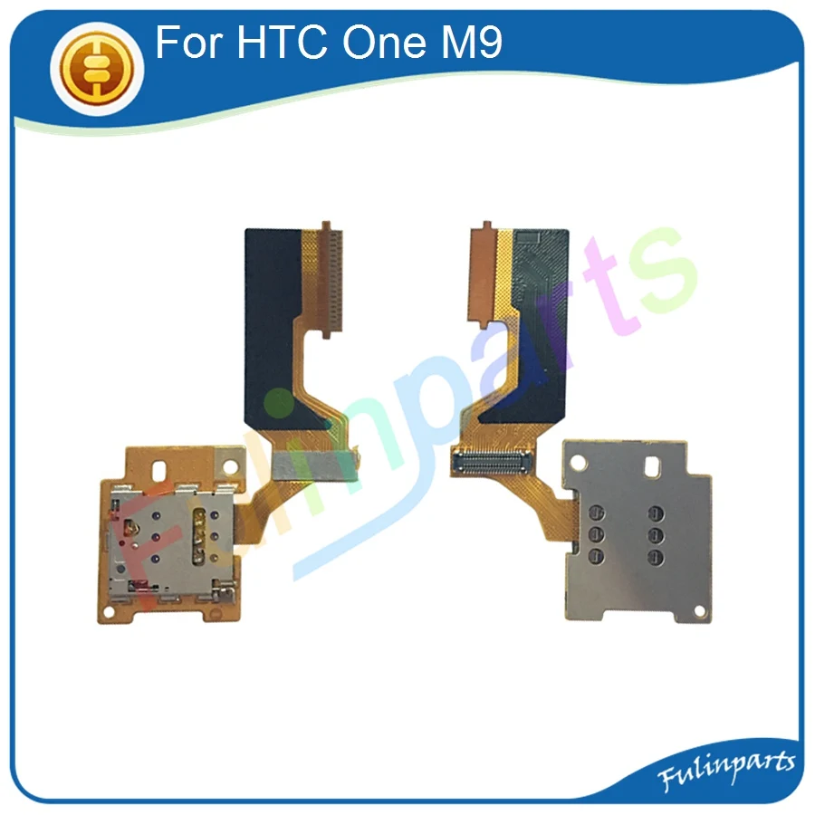 Для HTC One M9 устройство для считывания sim-карт гнездо держатель лоток Разъем гибкий