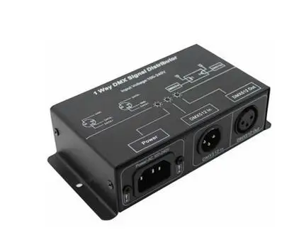 1Way распределитель сигналов DMX/Led DMX512 усилитель/DMX ретранслятор сигнала
