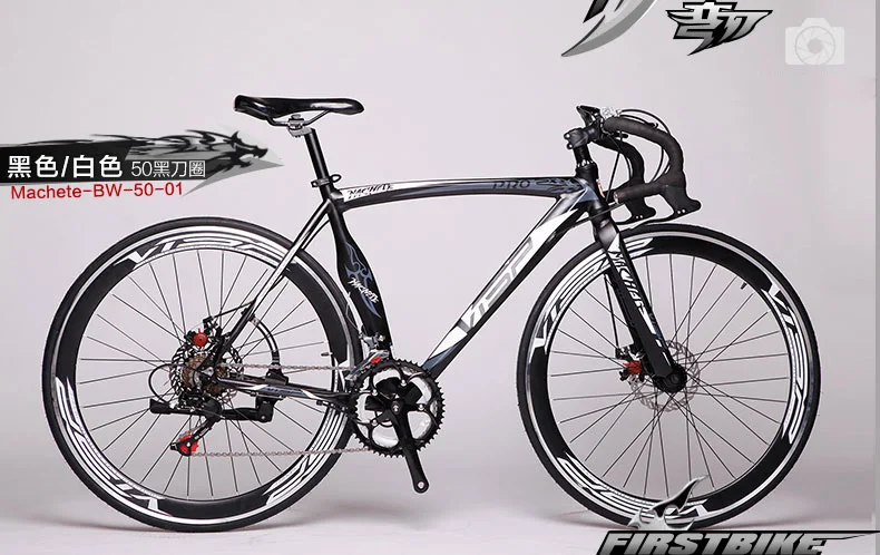 Cheap New Brand Road Bike Aluminum Alloy Frame Dual Disc Brake 14 Speed Bicycle Outdoor Sports Cycling Racing Bicicleta 21