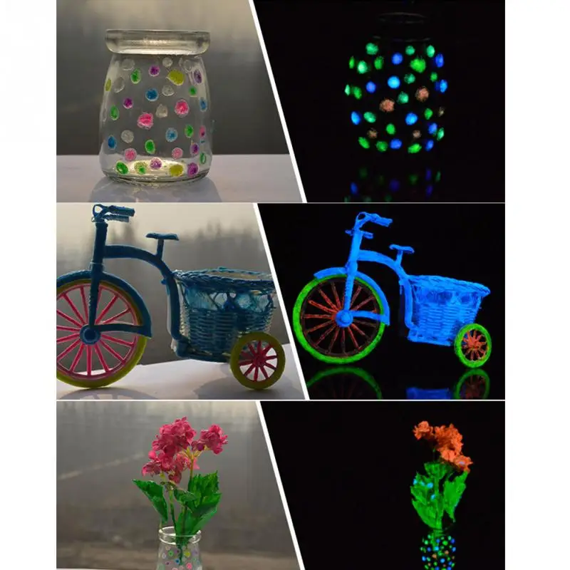 

luminescent Party Festival Decor 25ML UV Glow Face Body Luminous Paint Fluorescent Super Bright fluo Irradiate