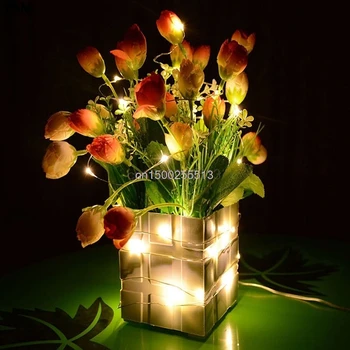 

1/3M String Fairy Light 10 30LED Battery Operated Xmas Light Party Wedding Lamp