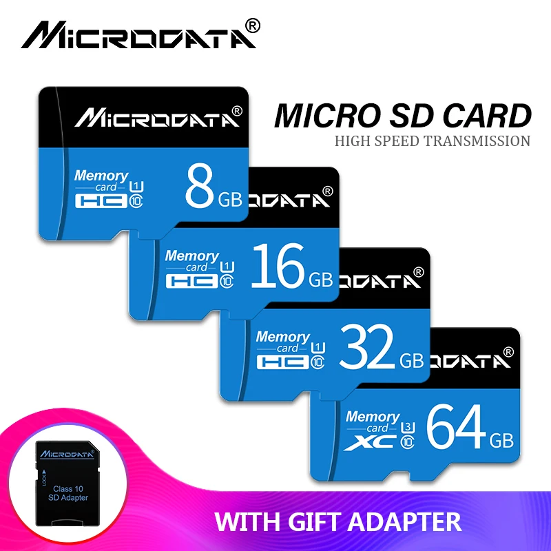 

MicroData micro sd card memory card 128gb 64gb high speed class10 flash card 32gb 16gb 8gb cartao de memoria sd card for Samsung