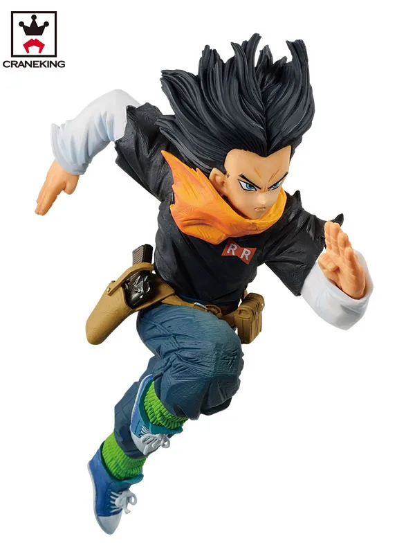 Anime "Dragon Ball Z" Original Banpresto WORLD FIGURE COLOSSEUM Tenkaichi Budoukai BWFC 2 Part.3 Collection Figure- Android#17