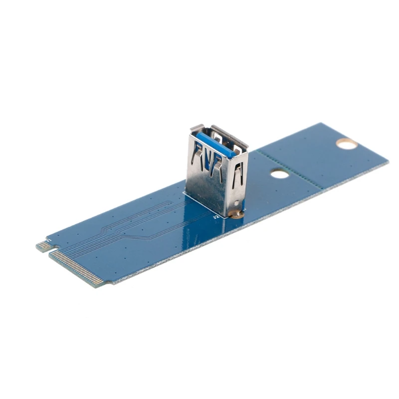 NGFF M.2 to USB 3.0 Transfer PCI-E Riser Card M2 to USB3.0 Adapter for PCI-E 1x to 16x Riser Card For Bitcoin Litecoin Mining