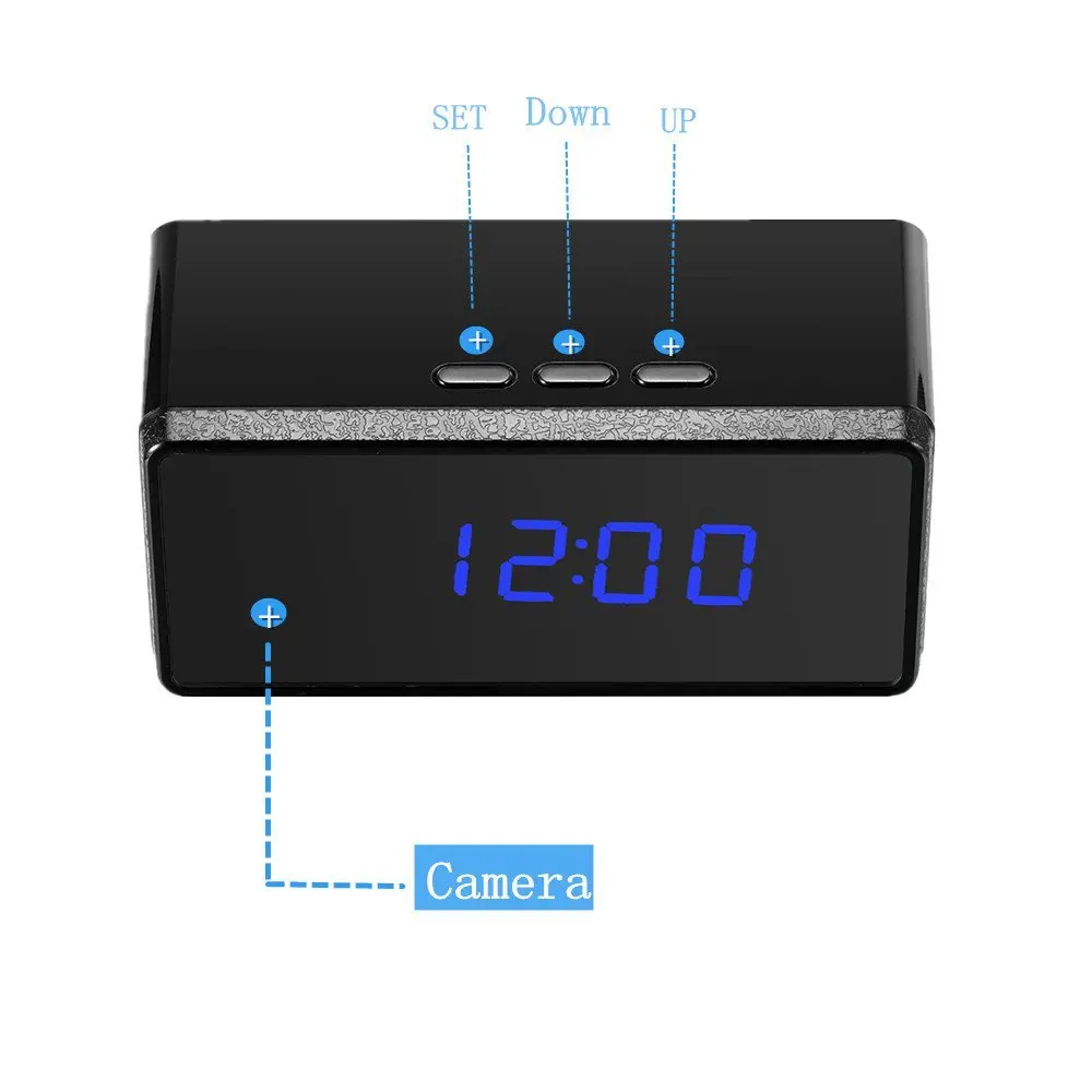 Remote-Control-Mini-Camera-Full-HD-1080P-Clock-Camera-Alarm-Setting-IR-Night-Vision-Table-Clock (2)