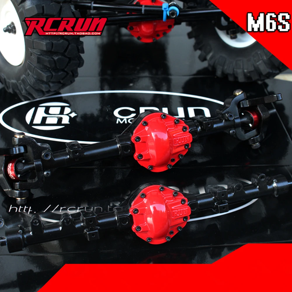 

Ackerman metal reversible axle set for 1:10 scale remote control crawler axial scx10 Cherokee ax90046 4wd D90 tf2 model car