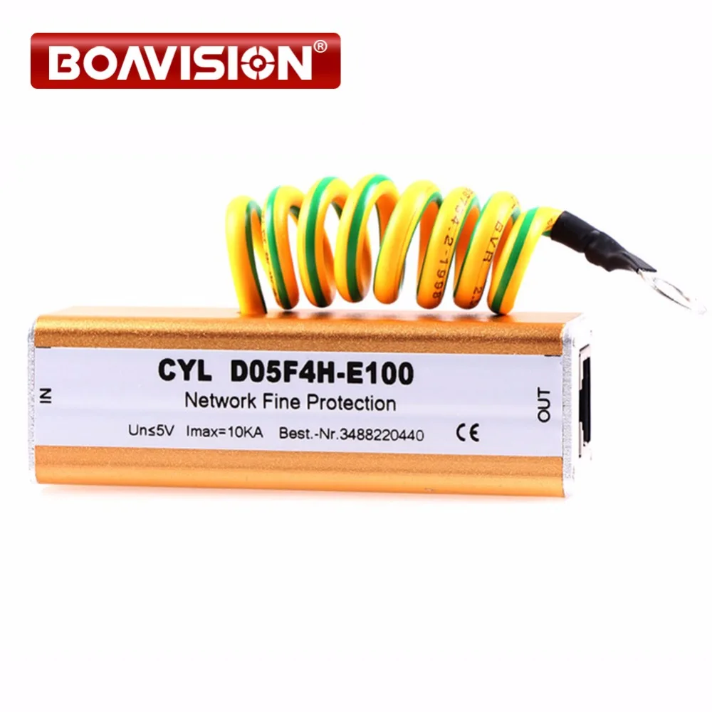 

Golden Ethernet Network Lightning Arrester Surge Protector Protection Device