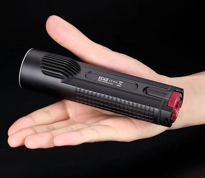 NITECORE EC4S светодиодный тактический вспышки светильник CREE XHP50 Макс 2150 люмен луч расстоянии 280 измерительный прибор наружный фонарь ручной поиск спасения светильник