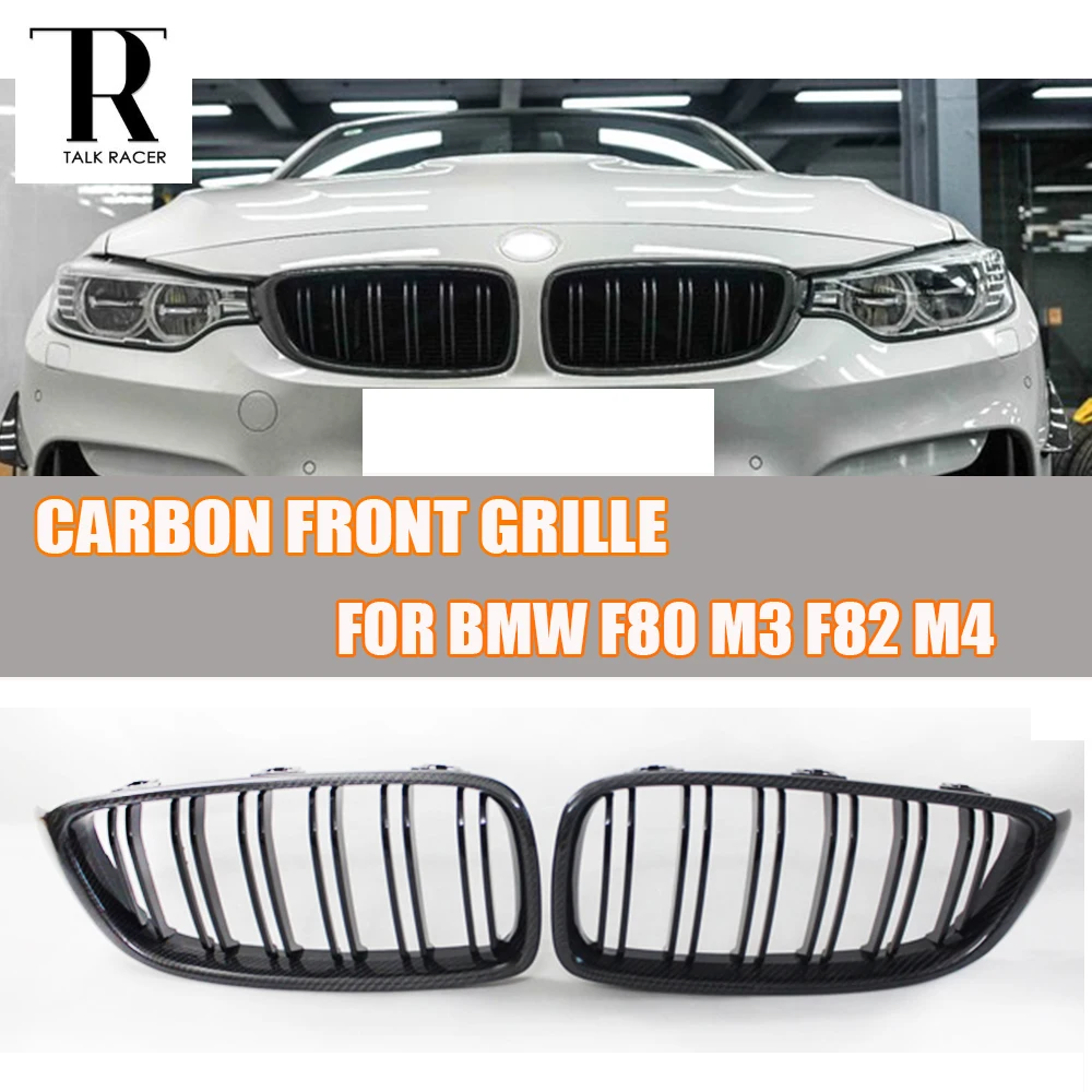 Передний бампер из углеродного волокна решетка для BMW F80 M3 F82 F83 M4 & F32 F33 F36 420i 428i 435i