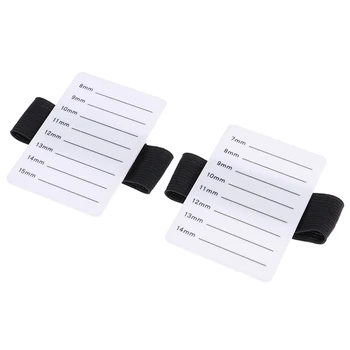 

Fake Eyelash Tray Strip Stand Individual Eyelash Extensions Hand Plate Eye Lash Grafting Stand Palette Makeup Tool 7-14mm/8-15mm