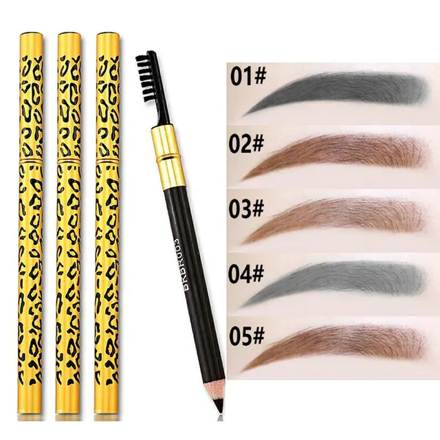 1 Pcs Eyebrow Pencil Makeup 5 Colors Paint for Eyebrows Makeup Cosmetics Eyebrown Pen Eye Makeup
