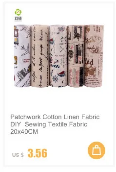 Однотонная дизайнерская льняная ткань качества льняная ткань для штор, дивана, сумок, скатертей 150*50 см/шт