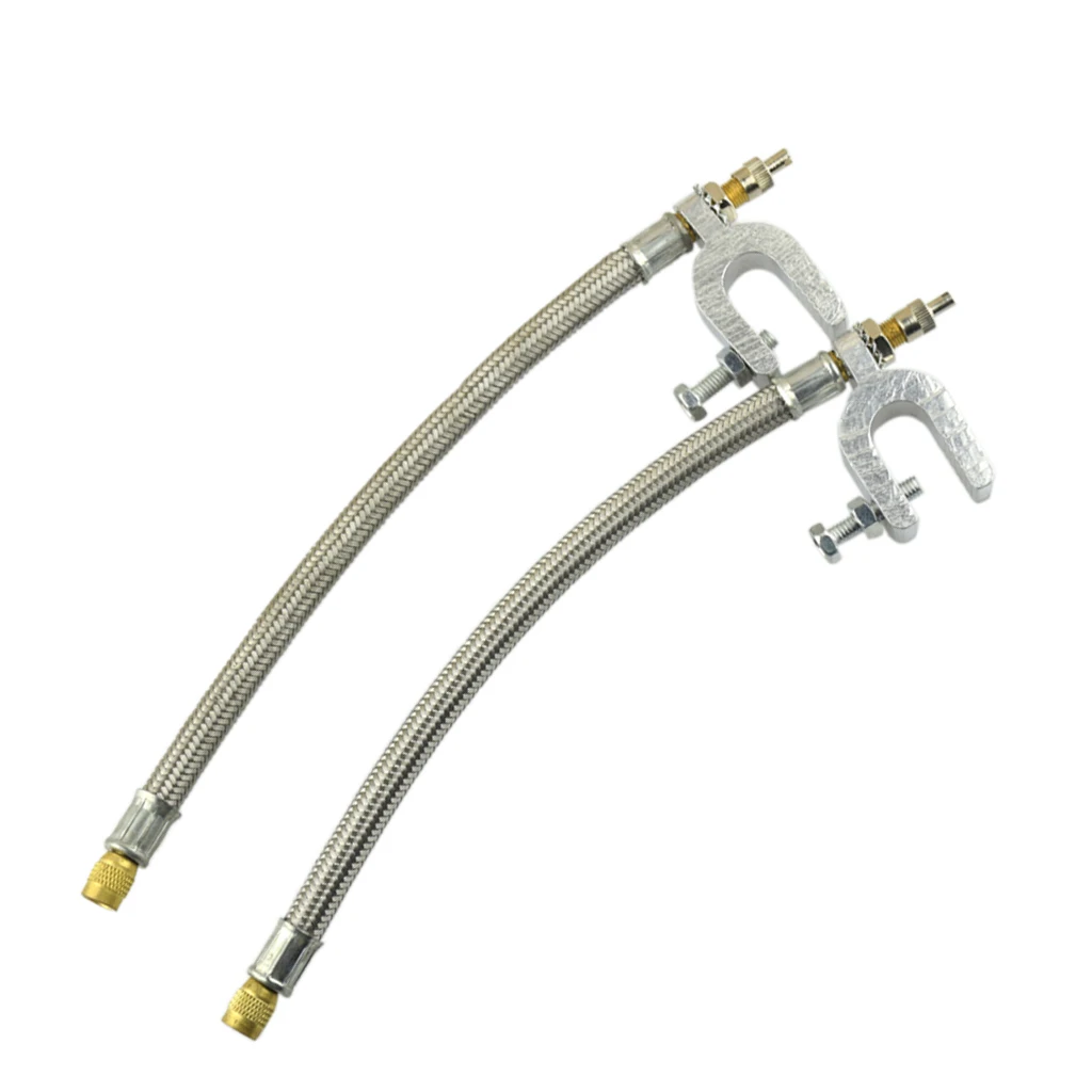 

2 X Tyre Valve Extension Flexible Tire Wheel Bus Truck Transit Adaptors Vastago de valvula del neumatico extension