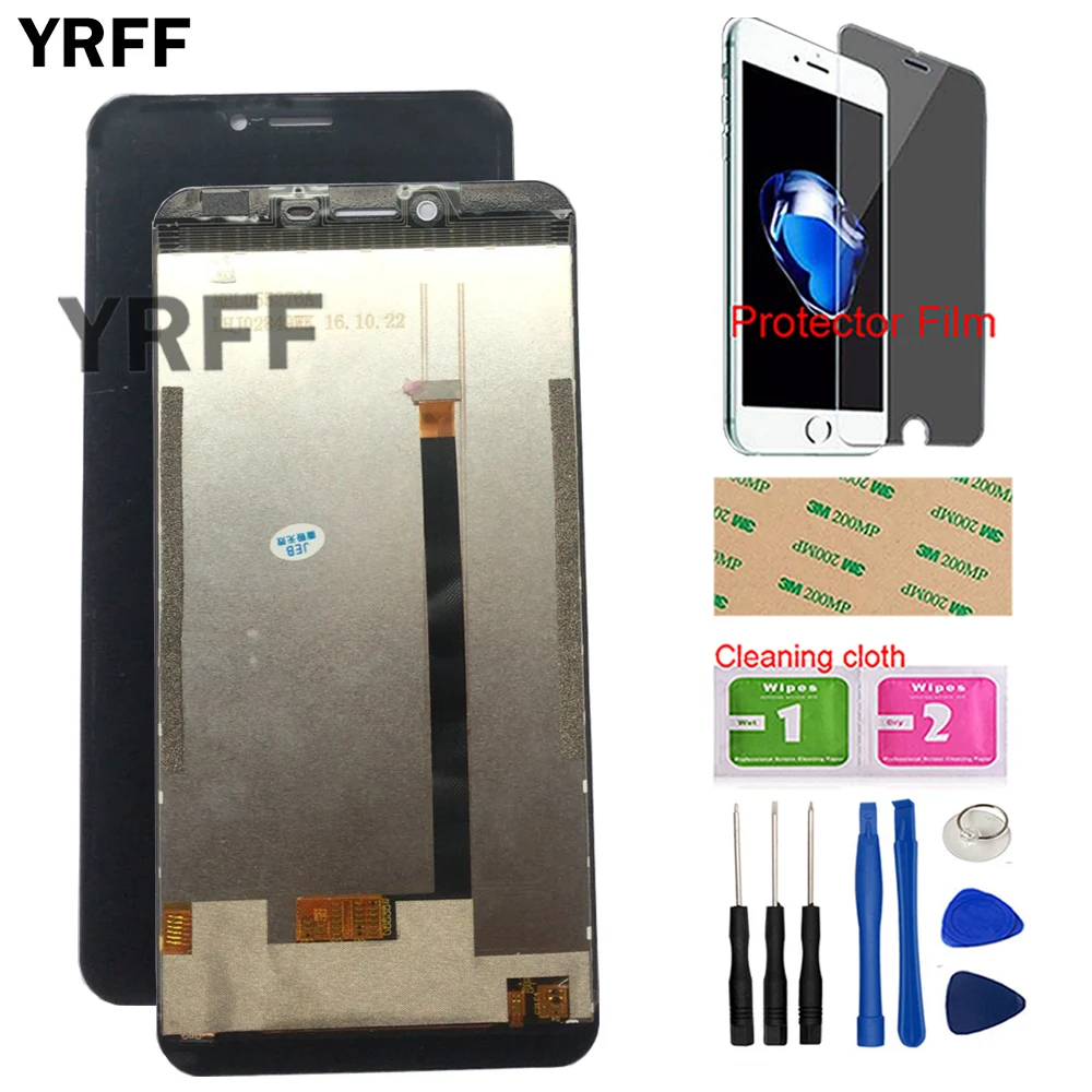 

5.5'' Original LCD Display For Oukitel U15S CellPhone LCD Display + Touch Screen Digitizer Assembly Repair Glass Tools Film