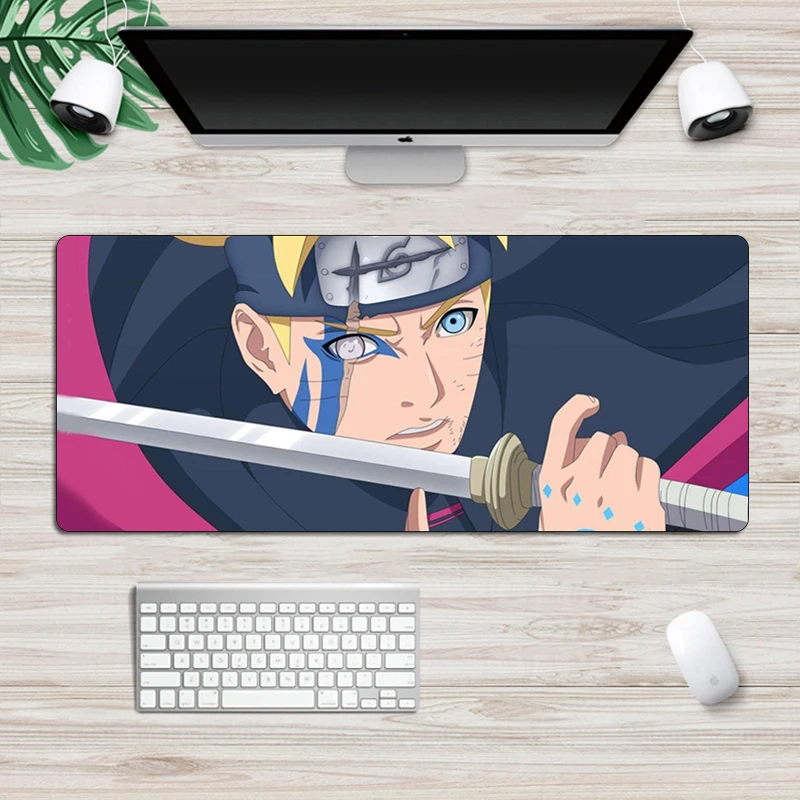 70x30cm Large Anime NARUTO Gaming Mousepad Non-slip Locking Edg Mouse pad Rubber Laptop Notebook Desk Mat Computer Gamer