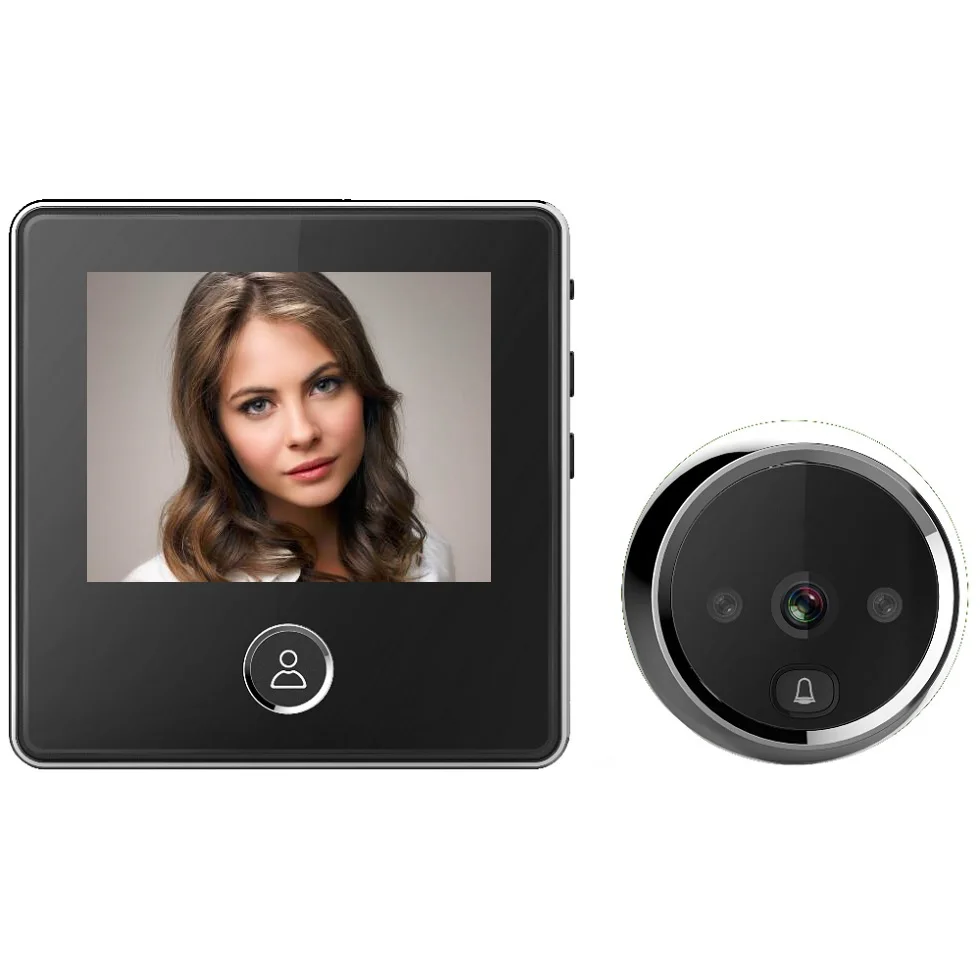

Smart Wired Doorbell 3.0 inch LCD Screen Infrared Night Vision Long Standby 120 Wide Angle Smart Peephole Doorbell Camera