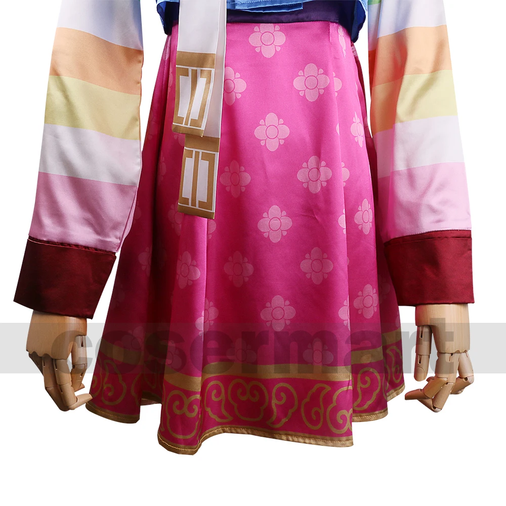 DVA Costume Hot Game OW Dress Adult Woman Silk Dva Dressed Cosplay Dva Hanbok Skin Halloween Party Prop (2)