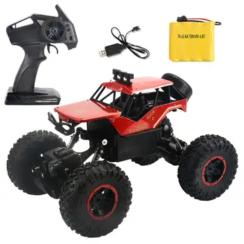 

Alloy 2.4G RC Off-road Vehicle 1:14 Four-wheel Drive Charging Remote Control Climbing Car Kids Car Toy Birthday Gifts In Stock