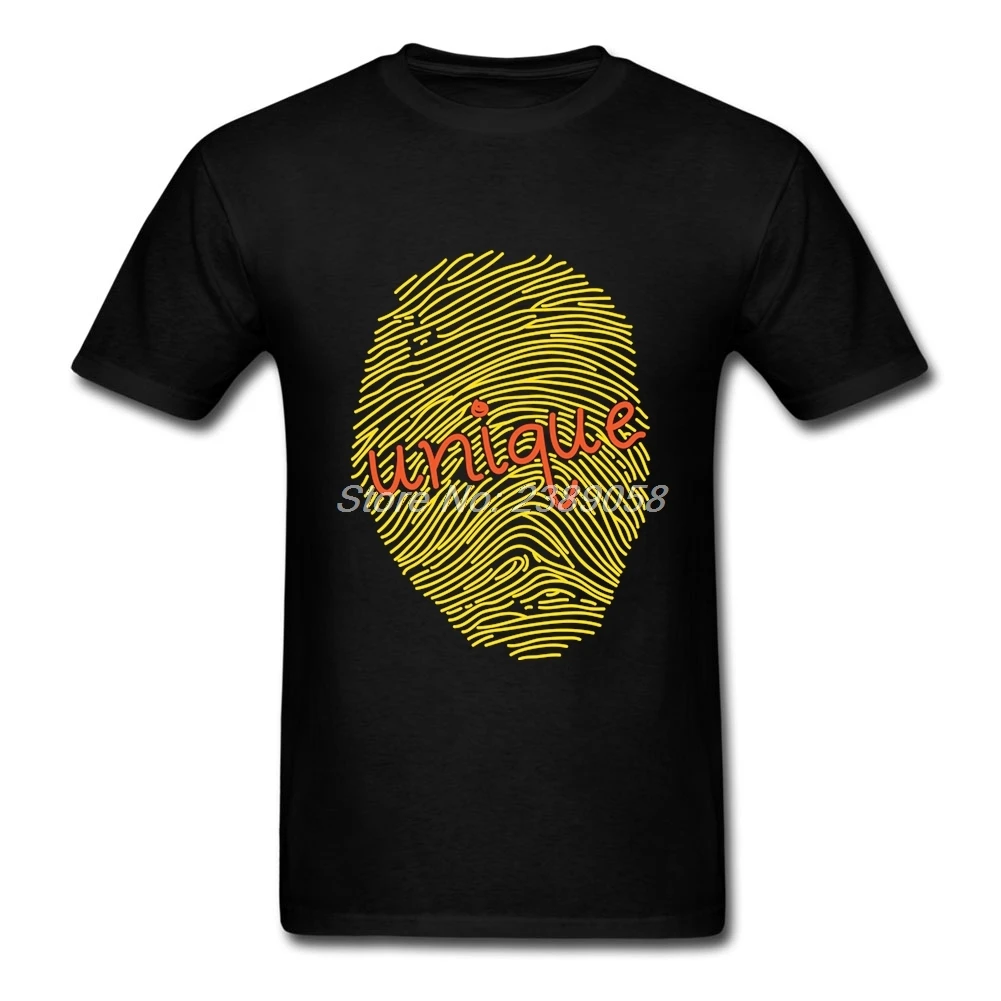 2019 Summer Mens t-shirt Latest Short Sleeve Unique Fingerprint T Shirts Man Clothing Hipster Cotton Tees