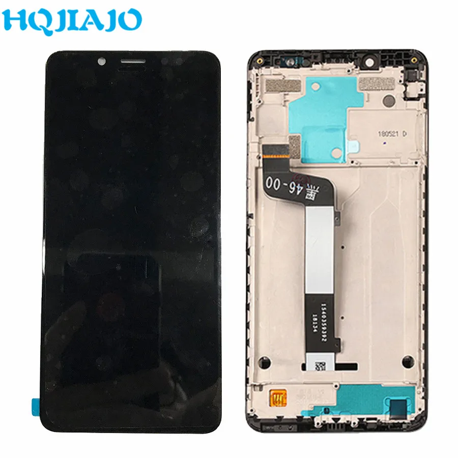 HQJIAJO для Xiaomi Redmi Note 5 Pro ЖК дисплей сенсорный экран дигитайзер 10 точек касания Note5 LCDs