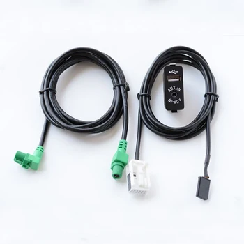 

AUX USB Switch Adapter Cable Wire Harness for X3 X4X5 X6 Serise 3 5 7