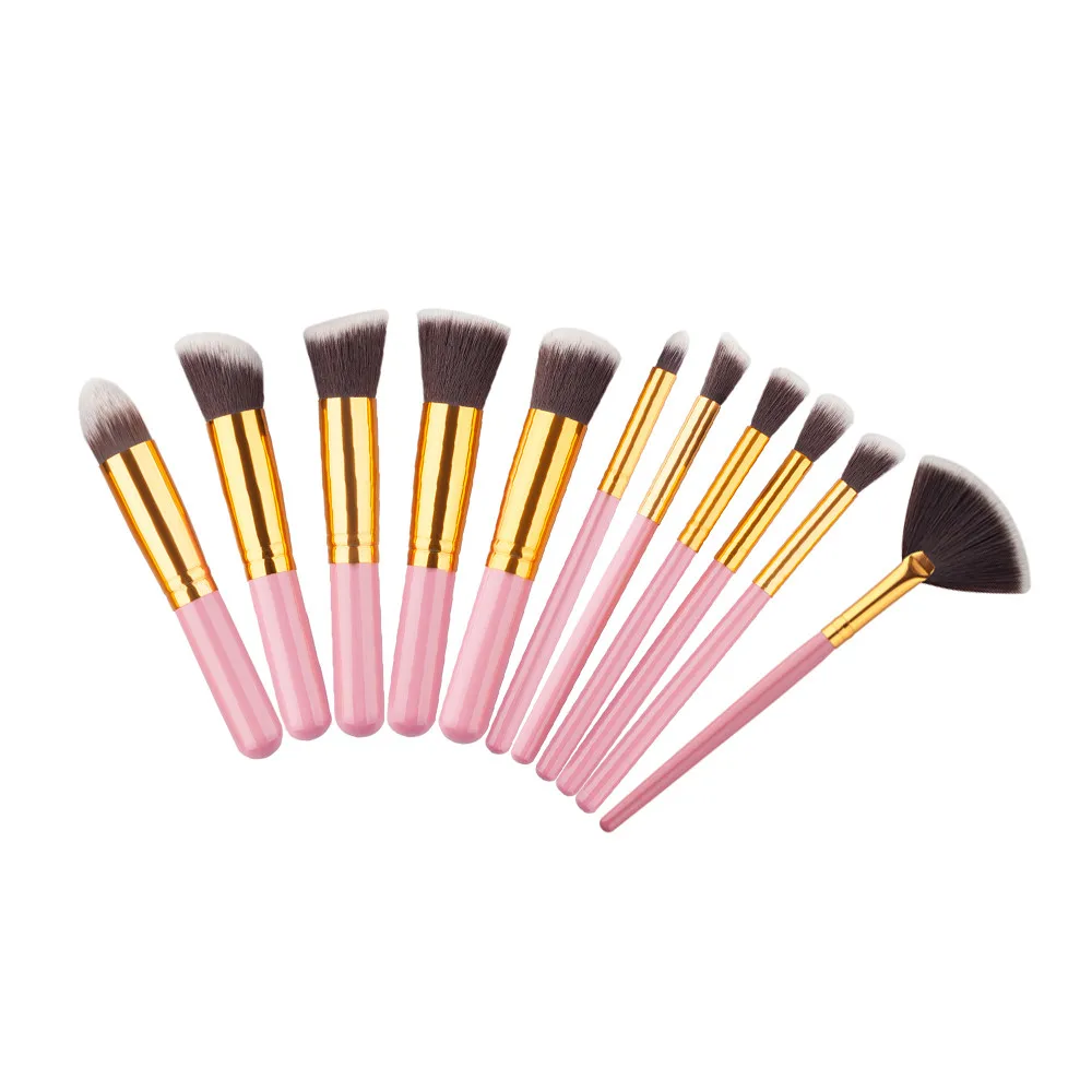 

11Pcs Mini Cosmetic Eyebrow Eyeshadow Brush Makeup Brush Sets Kits Tools brochas maquillaje косметика zsmw