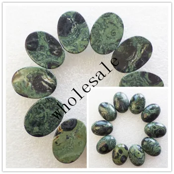 

(12 pieces/lot) Wholesale High Quality Natural Kambaba Jaspers Oval CAB Cabochon for jewelry Accessories 18X25X6mm Free Shipping