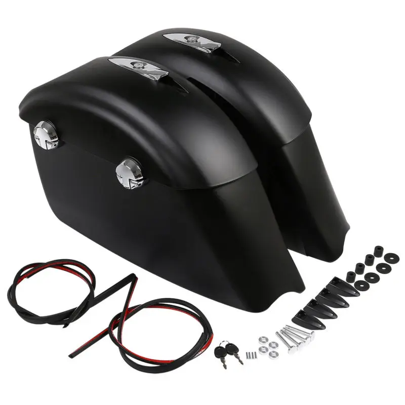 XFMT Painted Saddlebag W//Electronic Latch Compatible with Indian Chieftain Dark Horse Roadmaster Indian Chieftain Dark Horse 2016-2018 Indian Roadmaster 2015-2018