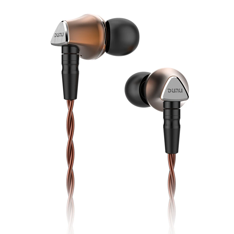 Оригинальные настоящие диафрагменные динамические Hi Fi стереонаушники DUNU TITAN 6 из