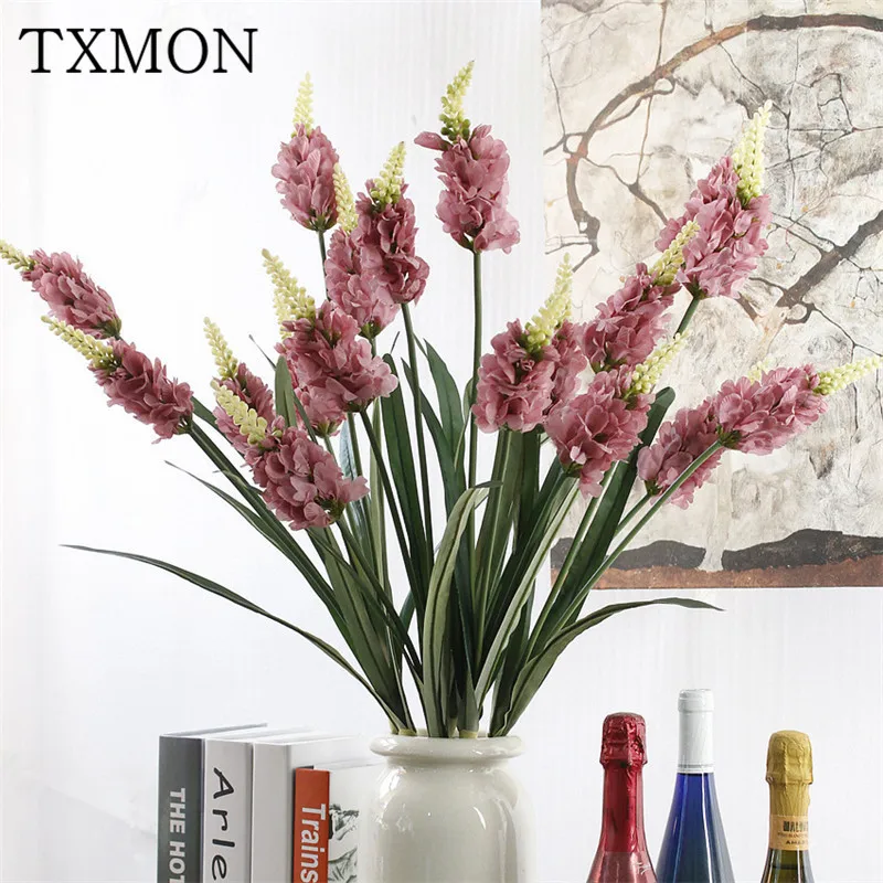 

99cm high trigeminal lavender artificial flower home living room hotel table garden store decoration wedding scene layout