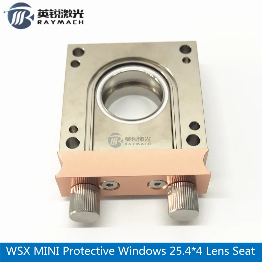 Волоконный лазерный объектив seat wsx mini Лазерная Защитная основа для windows 25 4*4