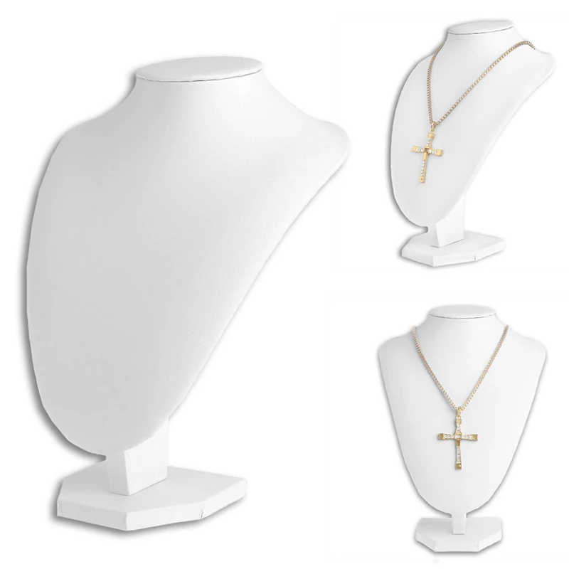 Maniquí de piel sintética para collar, colgante de busto, soporte de exhibición, 10|holder stand|holder displayholder necklace AliExpress