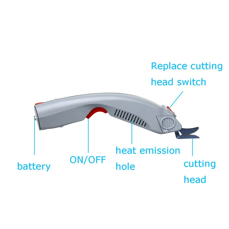 KIWARM многофункциональные электрические ножницы ткань кожа сукно резка беспроводные платные Ткани Швейные ручные ножницы