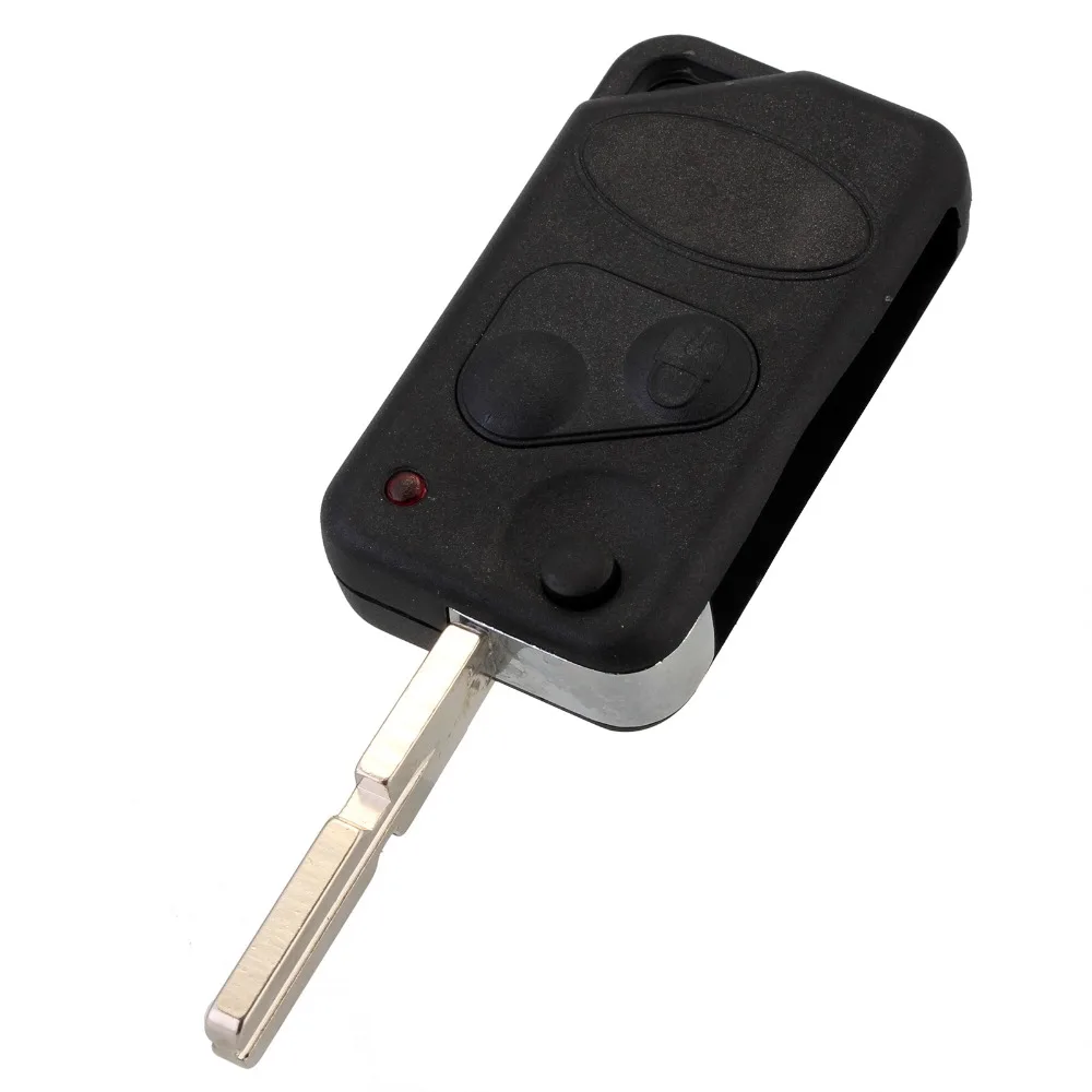 

2 Button Folding Flip Remote Key FOB Shell Case For LAND RANGE ROVER Discovery Freelander Defender P38 Blade Freeshipping D05