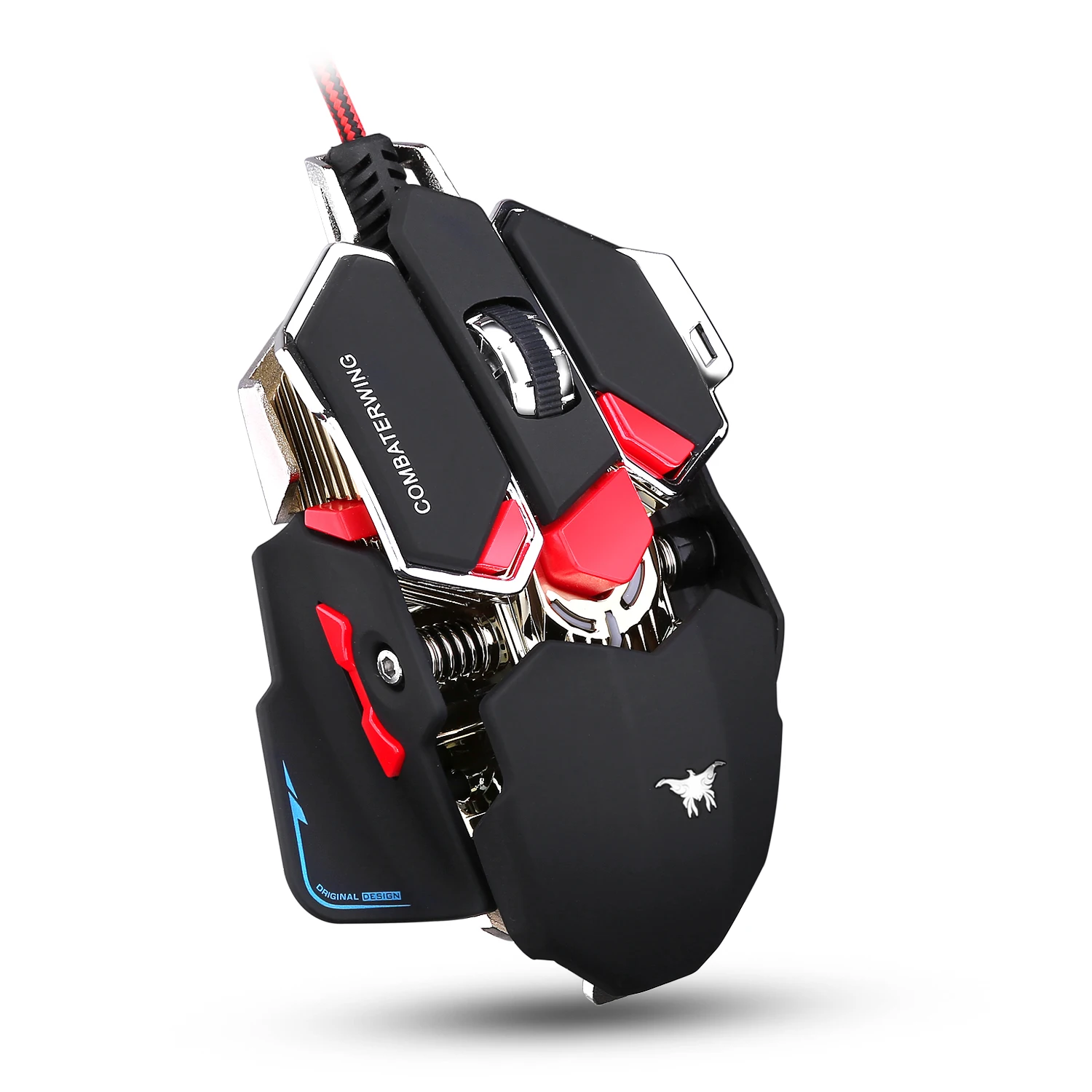 

PC Gamer Mouse Gamer Computer Mice 9D Programmable Key 4800 DPI USB Wired Optical ergonomic Gaming Mouse for LOL Dota 2 PUBG