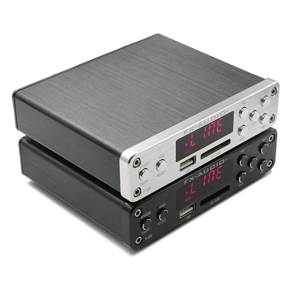 

FX-Audio M-160E Bluetooth 4.0 Digital Audio Amplifier Input USB/SD/AUX/PC-USB Loseless Player For APE/WMA/WAV/FLAC/MP3 160W*2