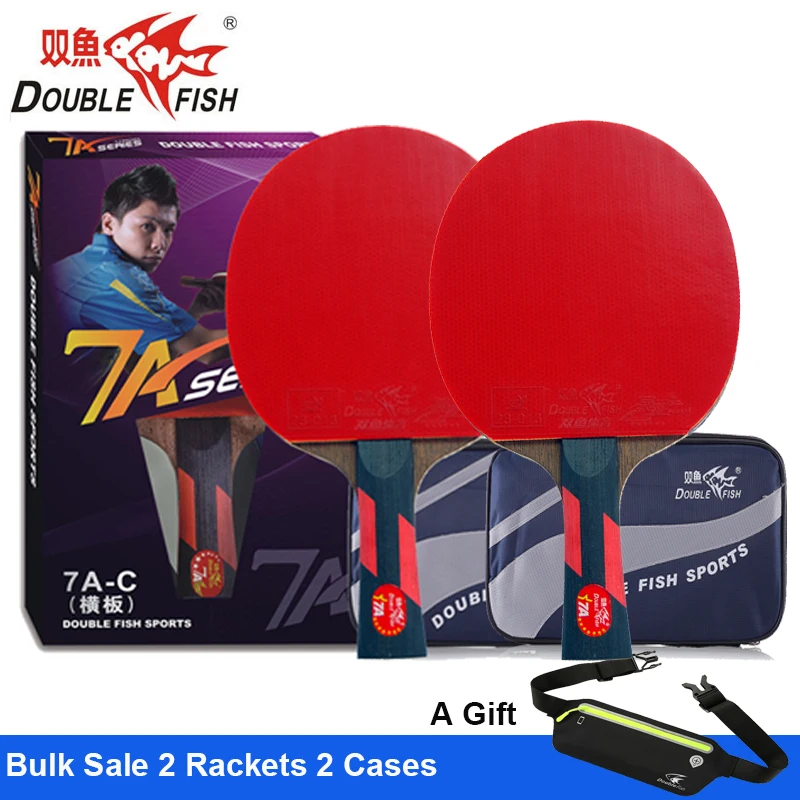 2 قطع مزدوجة الأسماك مسبقا 7AC 7 نجمة تنس طاولة النهائي مضارب Paddle 5 رقائق ينجي الخشب مضرب سريع هجوم حلقة ناشئين المعتمدة 2 قطع مزدوجة الأسماك مسبقا 7AC 7 نجمة تنس طاولة النهائي مضارب Paddle 5 رقائق ينجي الخشب مضرب سريع هجوم حلقة ناشئين المعتمدة