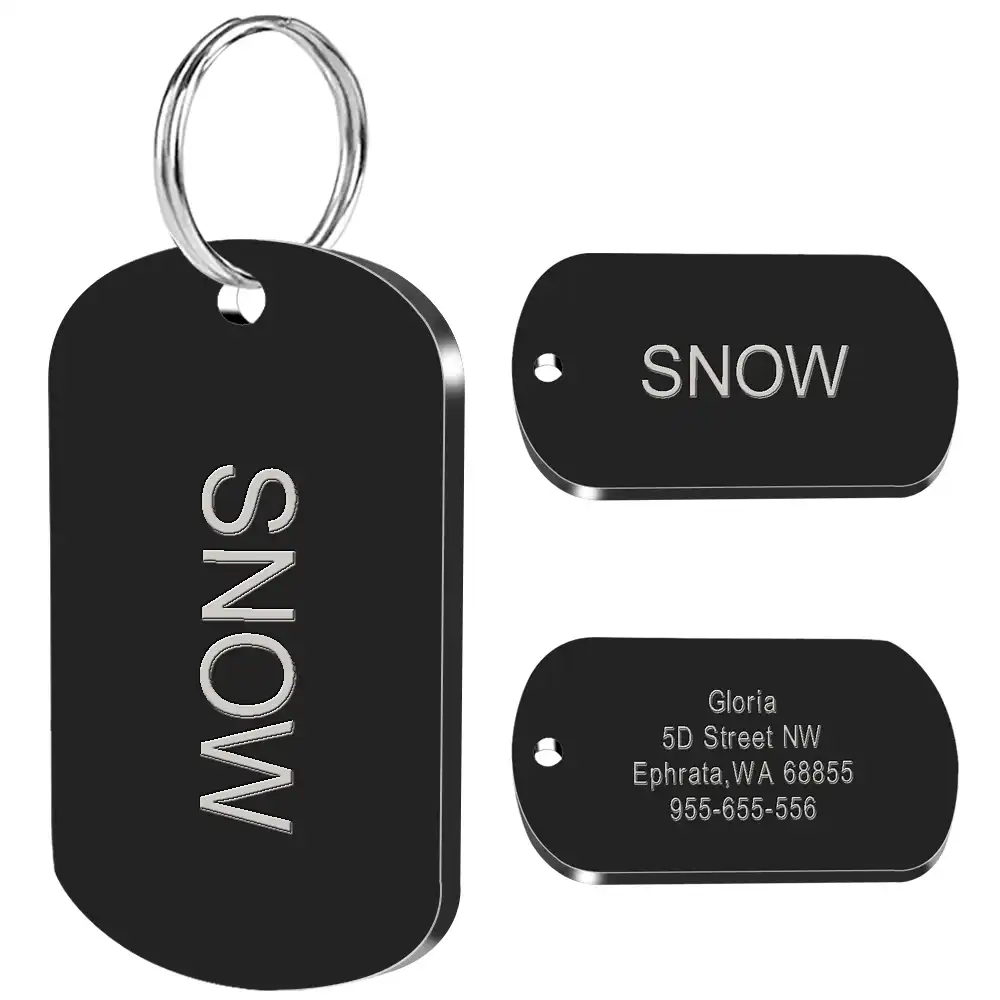 military dog tag custom engraving