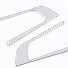 2 шт./партия для Alfa Romeo Giulia ABS Хромированная накладка на руль