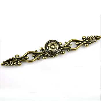 

New 224mm Antique Cabinet Kitchen Handles Knobs Euro-Style Vintage Wardrobe Knob Modern Kitchen Drawer Bronze Handles Bars Pulls