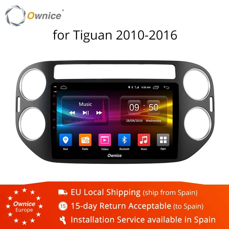 

Ownice K1 K2 Android 8.1 Octa 8 core car DVD radio gps navi for VW Tiguan 2010 2011 2012 2013 2014 2015 2016 2G RAM 32G ROM