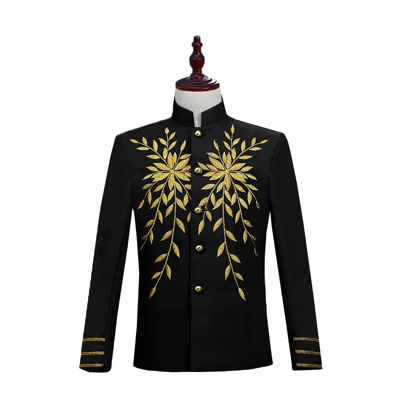 Embroidered blazer Men (1)