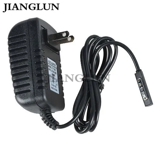 JIANGLUN جديد اللوحي Ac محول الطاقة شاحن المنزل الجدار شاحن ل مايكروسوفت السطح RT RT 2 1512 1516 12 فولت 2A