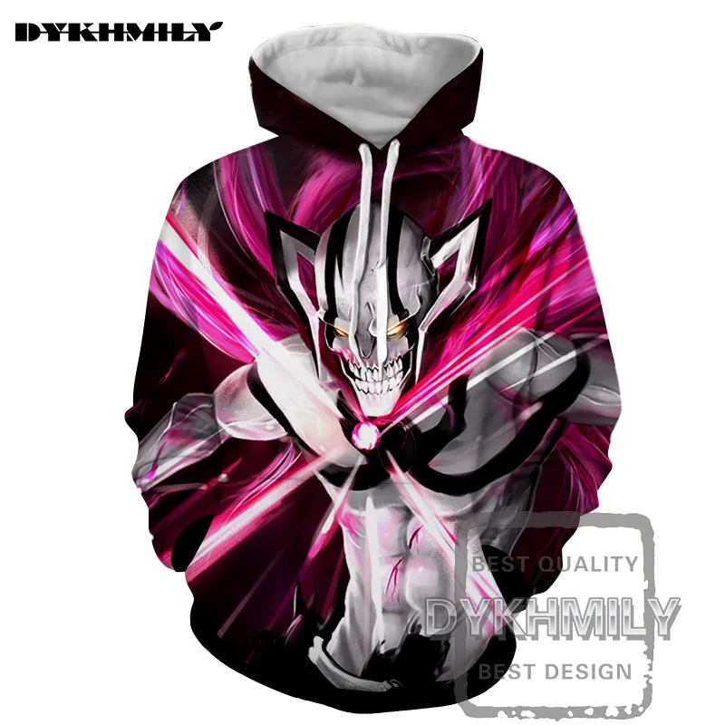 Dykhmily Bleach Anime Character Purple Laser 3d Print Hooded Explosion