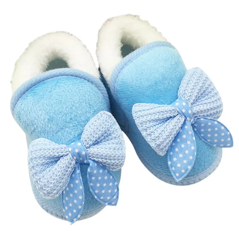 Обувь для маленьких девочек; теплые зимние ботинки для малышей с мягкой подошвой; Лидер продаж