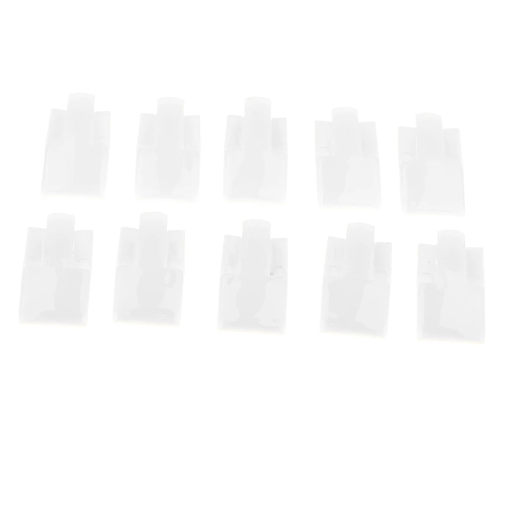 10 x Jewelry Tray Finger Ring Display Stand Holder Ring Showcase Accessory