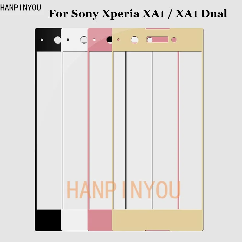 

For Sony Xperia XA1 / Dual 5.2" New Full Coverage Tempered Glass 9H 2.5D Premium Screen Protector Film G3112 G3116 G3121 G3123